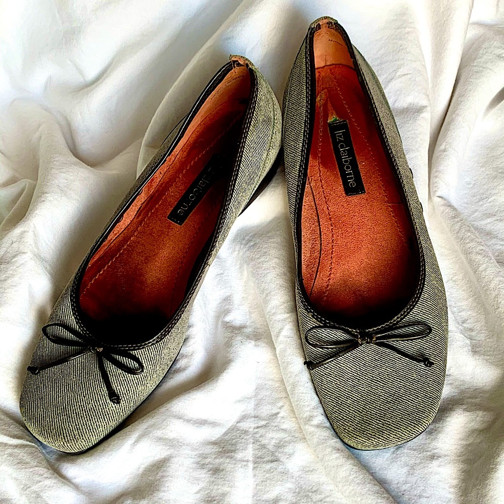 LIZ CLAIBORNE BALLET FLATS VINTAGE